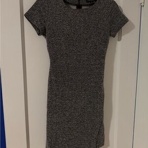 Banana Republic Charcoal Mini Dress
